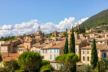 Beautiful view of Nyons, France