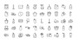 © Jeronimo Ramos - cleaning tools icon set, line style