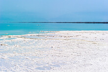 It's Dead Sea Coast In Israel