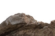 © kamonrat - rock in the mountains isolated on white background