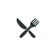 Wall Mural - Cutlery and Kitchen Set Icon Design Template