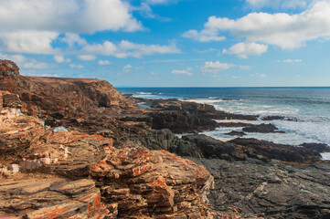 Wall Mural - Punta  de Lobos Pichilemu Chile  rocas  mar oceano pacifico olas mar  playas  vacaciones 