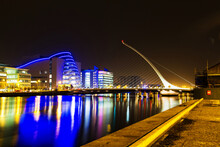 The Samuel Beckett Bridge, Dublin, Ireland