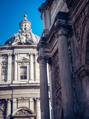 Poster - Historical Roman Forum in Rome, Italy