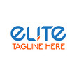 Elite logo design template