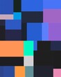 © filiz - hologramic colors neon geometric shapes abstract background