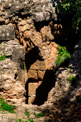 Wall Mural - Ruins of Tipasa, a colonia in Roman province Mauretania Caesariensis, nowadays Algeria. UNESCO World Heritage Site