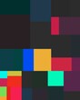 © filiz - trippy psychedelic colorful neon geometric shapes abstract background