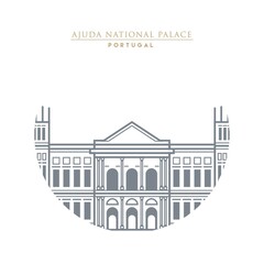 Poster - ajuda national palace