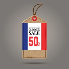 Poster - summer sale tag