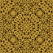 Seamless damask pattern. Seamless lace pattern. carved openwork pattern. Vintage Pattern suitable for laser cutting, plotter cutting or printing. Vector.