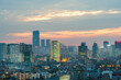 © Hanoi Photography - Hanoi cityscape at sunset with arising high buildings in Dong Da district