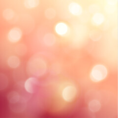 Wall Mural - Festive background with defocused lights