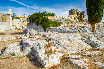 Wall Mural - It's Ruins of the ancient castle in Syria