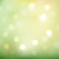Wall Mural - Abstract sunny defocused lights illustration