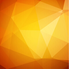 Wall Mural - Abstract yellow geometric background