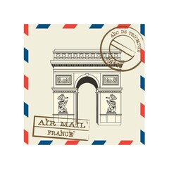 Sticker - france air mail