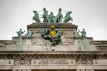 It's Cinquantenaire triumphal arch in Brussels, Belgium.