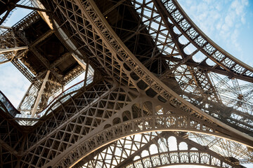 Wall Mural - View of the Eiffel Tower