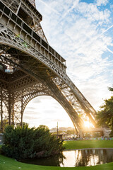 Poster - View of the Eiffel Tower