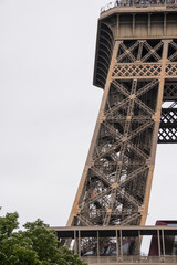 Wall Mural - view of the eiffel tower