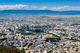 Fototapeta Do pokoju - It's Panoramic view of Tbilisi, Georgia. Tbilisi is the capital and the largest city of Geogia with 1,5 mln people population