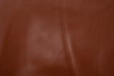 Fototapeta  - brown leather texture background banner use  raw
