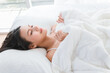 © Chatchai - Asian girl cute and beautiful Wake up in a good mood Smile happily