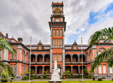 Fototapeta Uliczki - It's Queen's Royal College, Trinidad's most prestigious school, Port of Spain, Trinidad and Tobago, South America