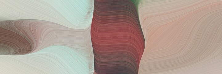 Leinwandbilder - motion decorative waves backdrop with dark gray, old mauve and light gray colors. can be used as header or banner
