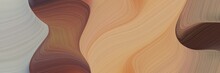 Flowing Colorful Waves Style With Rosy Brown, Old Mauve And Dark Gray Colors. Can Be Used As Header Or Banner