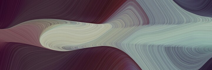 Poster - energy decorative curves design with very dark magenta, dark gray and very dark violet colors. can be used as header or banner