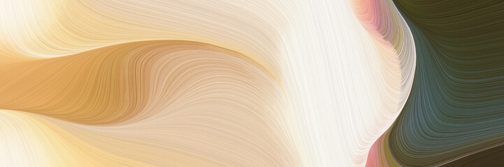 Poster - energy colorful curves style with wheat, dark olive green and dim gray colors. can be used as poster, card or background graphic