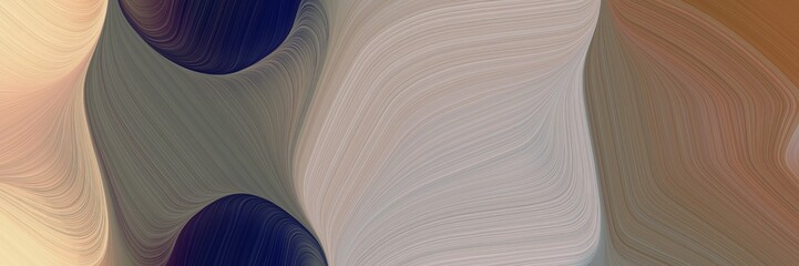 Aufkleber - futuristic decorative curves design with gray gray, very dark blue and dark gray colors. can be used as poster, card or background graphic