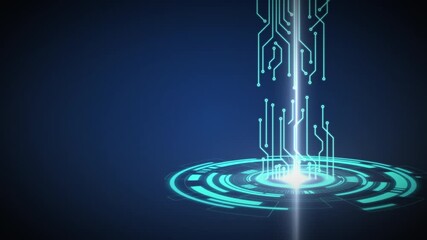 Technology background, Abstract sci-fi background.