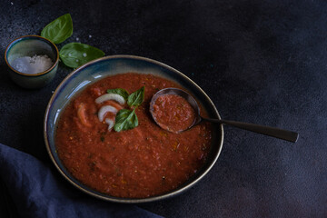 Wall Mural - Traditional spanish soup gazpacho