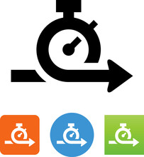 Agile Project Management Vector Icon