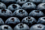 Fototapeta Tulipany - Blueberries closeup