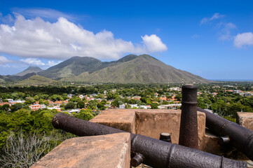 It's Cannons of the Castillo Santa Rosa (Santa Rosa Castle), his