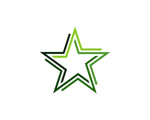 Wall Mural - Double star abstract