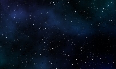 Wall Mural - Space scape illustration graphic design background