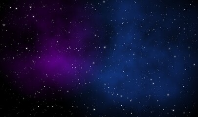 Wall Mural - Space scape illustration graphic design background