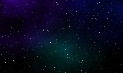 Wall Mural - Space scape illustration graphic design background