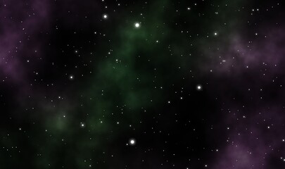 Wall Mural - Space scape illustration graphic design background