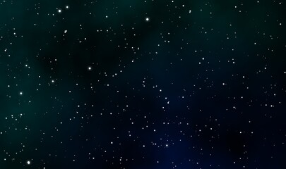 Wall Mural - Space scape illustration graphic design background