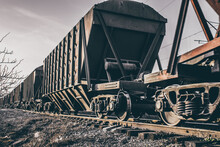 Train, Railway, Railroad, Old, Rail, Locomotive, Transportation, Transport, Wagon, Track, Cargo, Freight, Tracks, Car, Sky, Engine, Vintage, Station, Travel, Steam, Steel, Rails, Rusty, Industry, Carr
