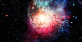 Fototapeta Na sufit - Spirals and supernovae. Elements of this image furnished by NASA