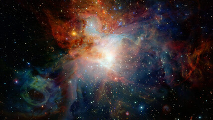 Space Galaxy. Elements of this image furnished by NASA