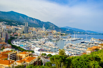 Wall Mural - It's Beautiful panormic view of Monaco