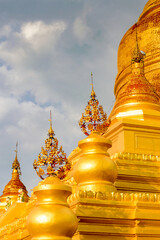 It's Kuthodaw Pagoda (Mahalawka Marazein), (Royal Merit), is a Buddhist stupa, in Mandalay, Burma (Myanmar), that contains the world's largest book.